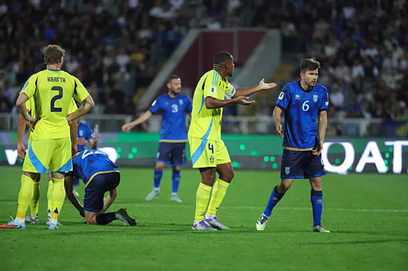 بمشاركة إيزاك.. منتخب السويد يسقط أمام كوسوفو في تصفيات كأس العالم